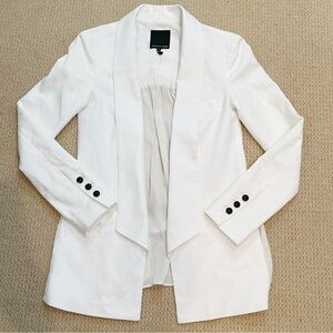 Marissa Webb White Brunella Blazer Jacket